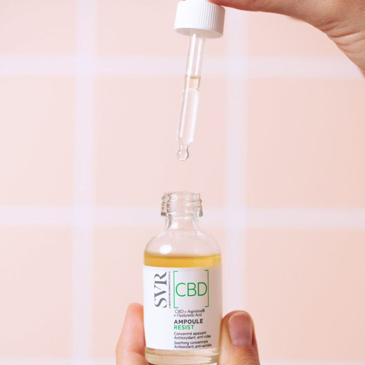 Ampoule Resist [CBD] - Le bi-sérum apaisant, antioxydant et anti-rides