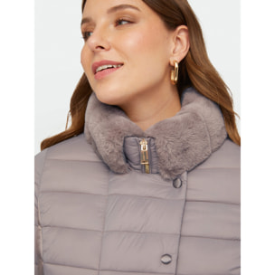 Fiorella Rubino - Plumífero con interior de Sorona® Aura - Beige