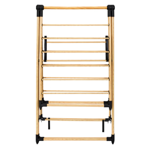 Etendoir A Linge Effet Bois 13m Etendage M4