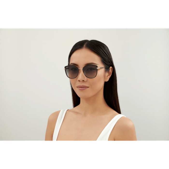 Gafas de Sol Gucci GG0589SK-001 de Metal Mujer 57 mm