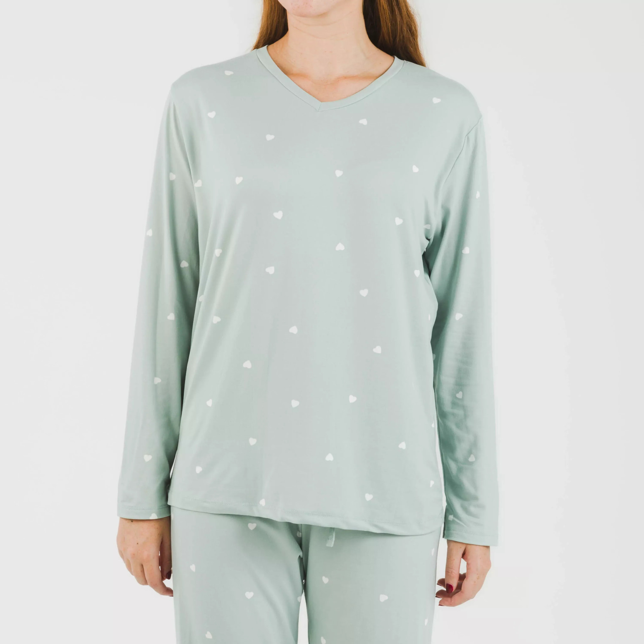 Pigiama lungo da donna soft choer