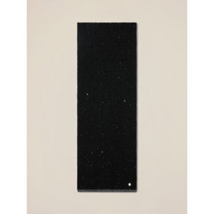 Oltre - Sciarpa con paillettes e cuciture lurex - Nero