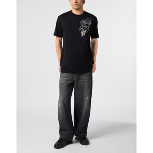 PHILIPP PLEIN Camiseta de cuello redondo y manga corta