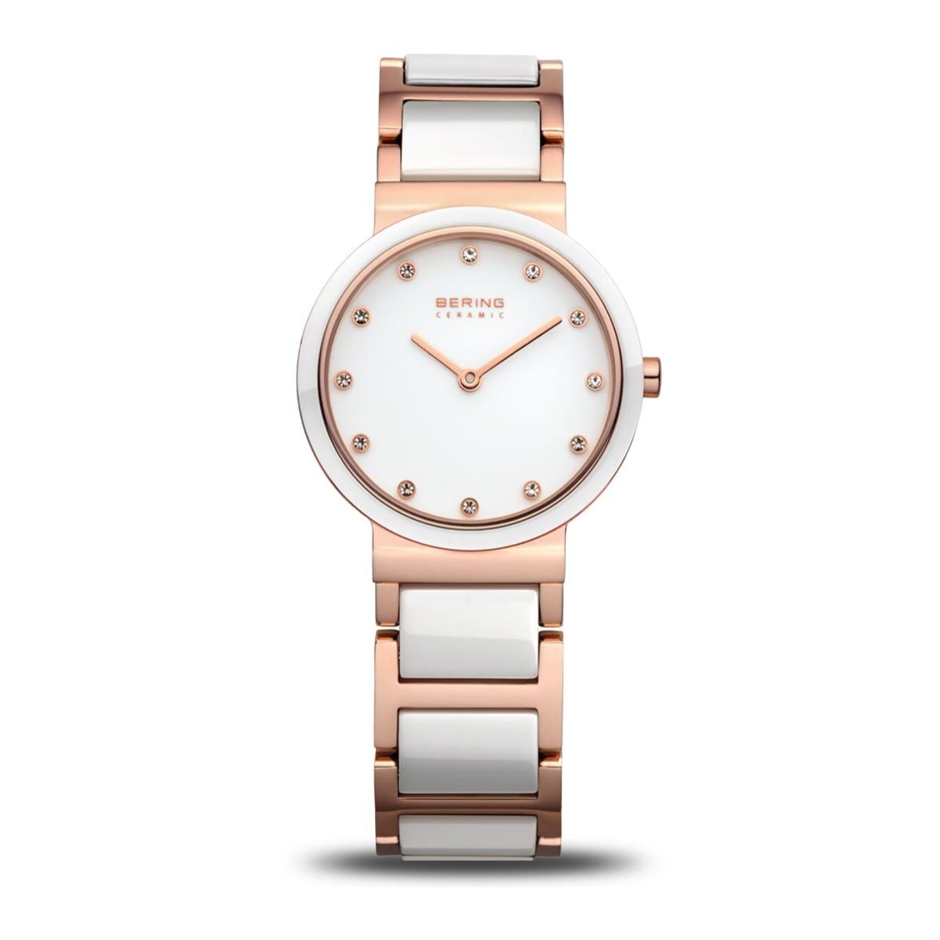 Reloj Bering 10725-766 Mujer Analogico Cuarzo con Correa de Ceramica