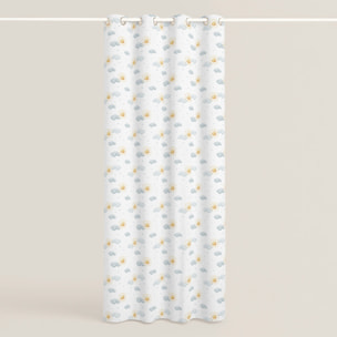 Cool Kids - Cortina Estampada - Con Ojales - 100% Algodón - Sun