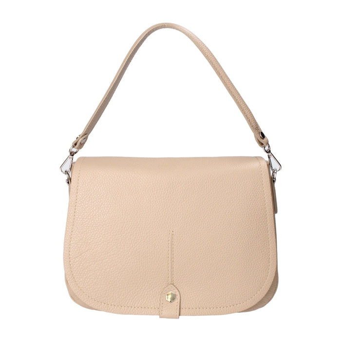 Borsa a spalla da donna - Modello Sabina - Vera pelle - 29.0 x 20.0 x 11.0 cm