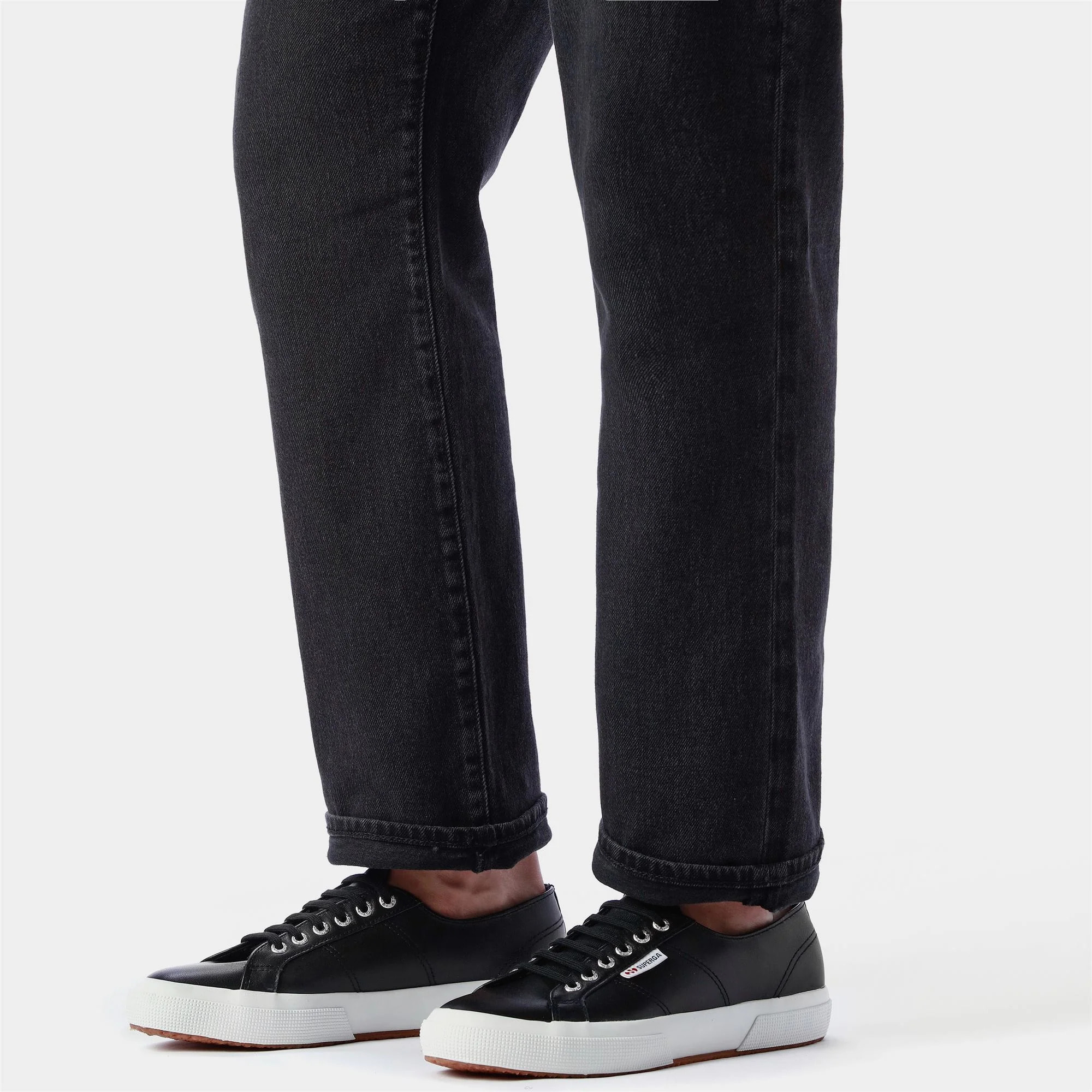 Le Superga Uomo Donna Nero 2750 Nappa