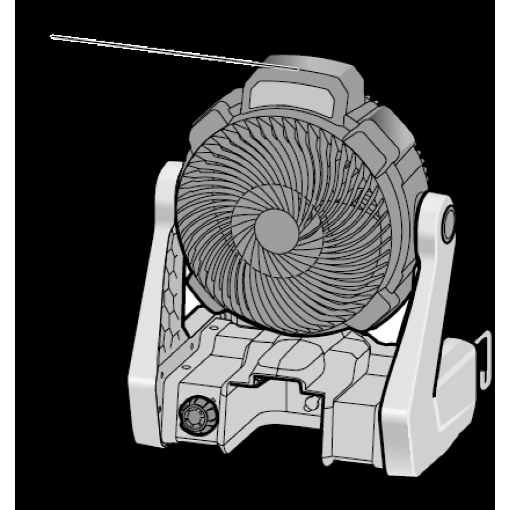 Ventilateur sans fil CF 18.0/230 FLEX - 503002
