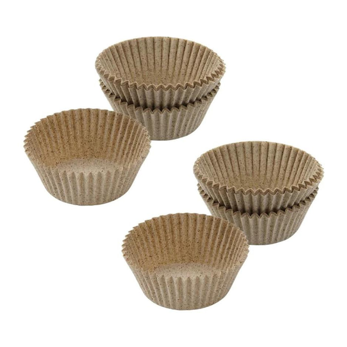 Lot de 80 moules à muffins en papier écoresponsable 7 cm Zenker Smart Pastry