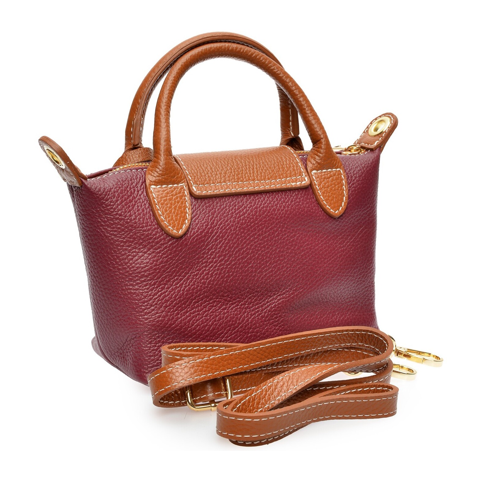Borsa a spalla Roberta M Bordeaux