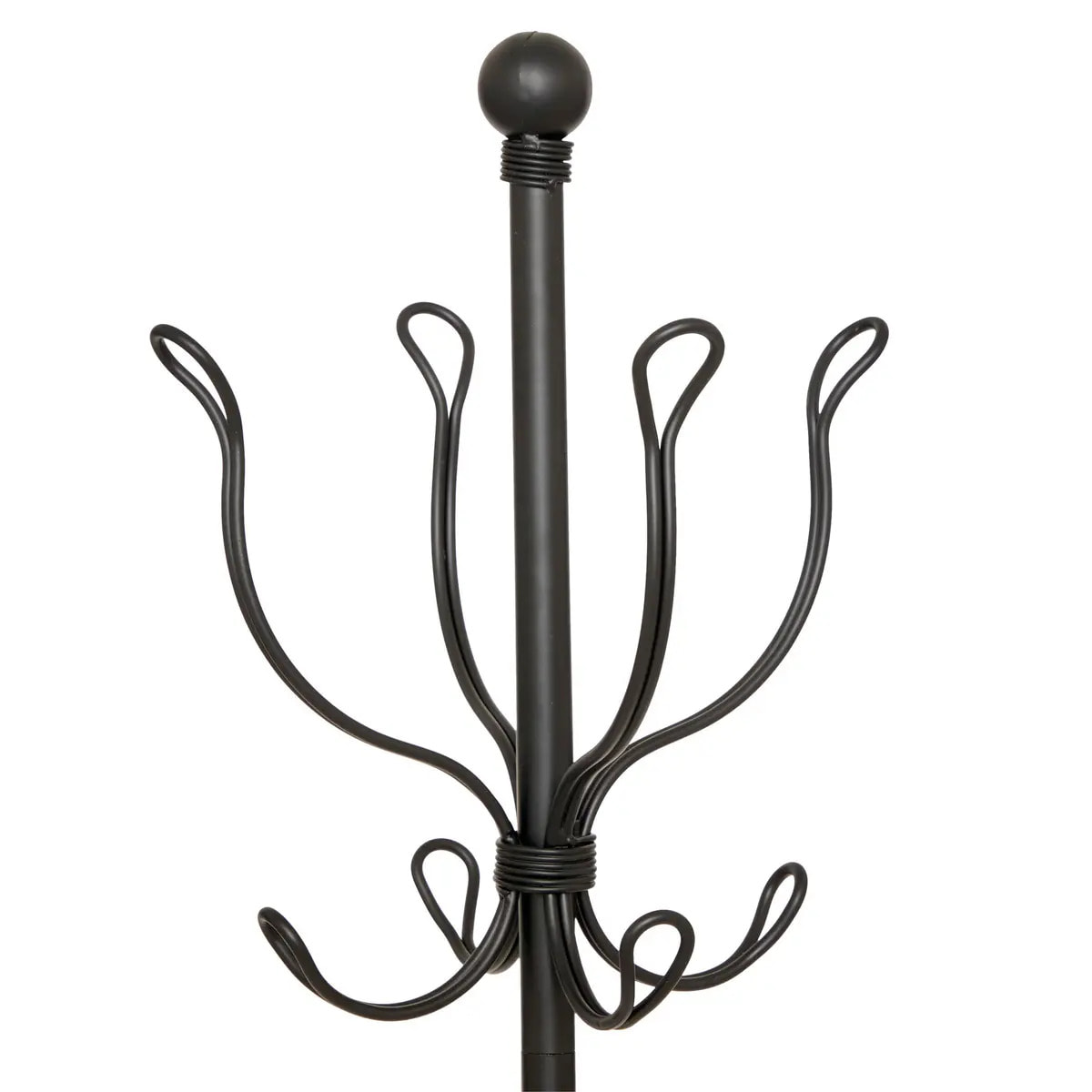 Porte-manteau Remo noir L47xp47xH170cm