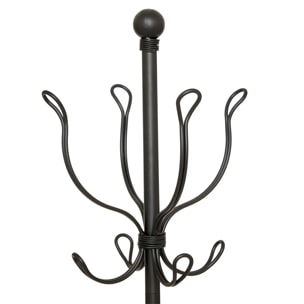 Porte-manteau Remo noir L47xp47xH170cm
