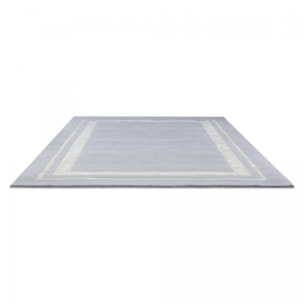 Tapis salon et chambre fait main en laine motif simple CHICDOUJ