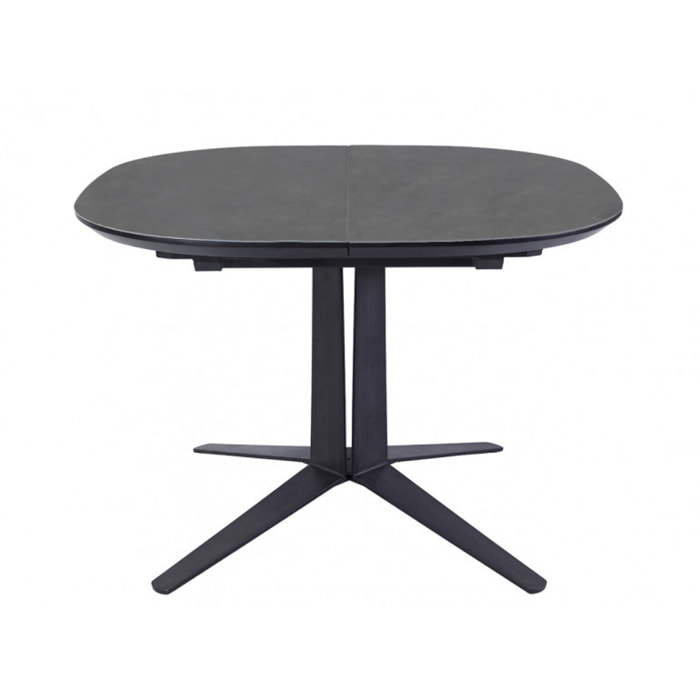 Table extensible ronde/ovale en céramique 110/150 cm - MAJORQUE