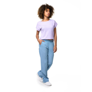 Pantalón deportivo mujer Leone Azul