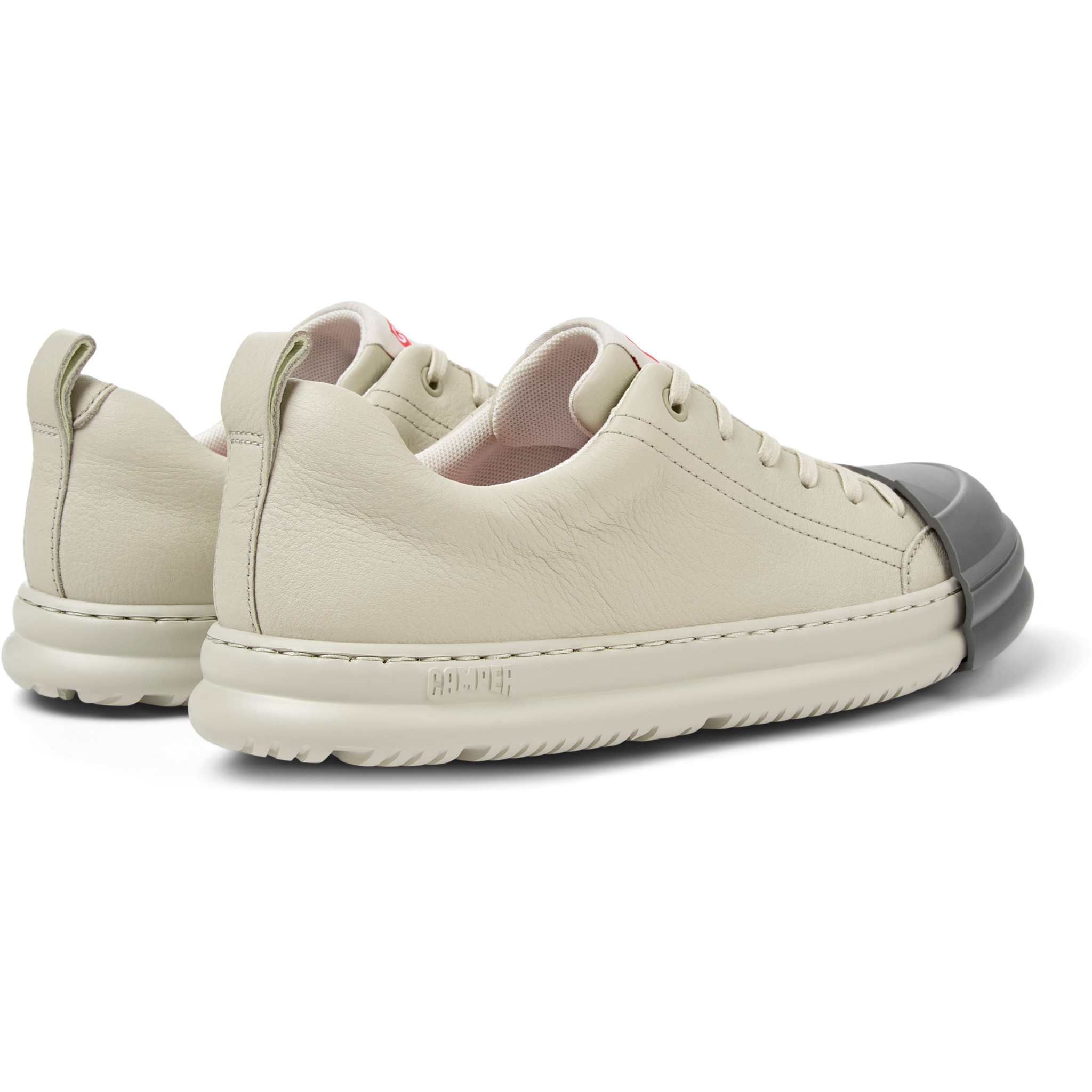 Sneakers - CAMPER Junction Runner - Grigio - Pelle liscia