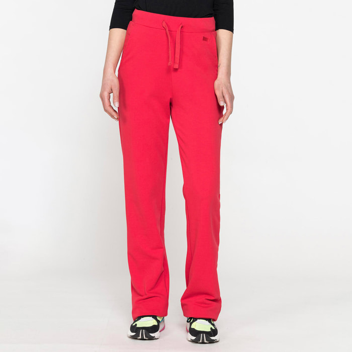 PANTALONE IN FELPA A ZAMPA