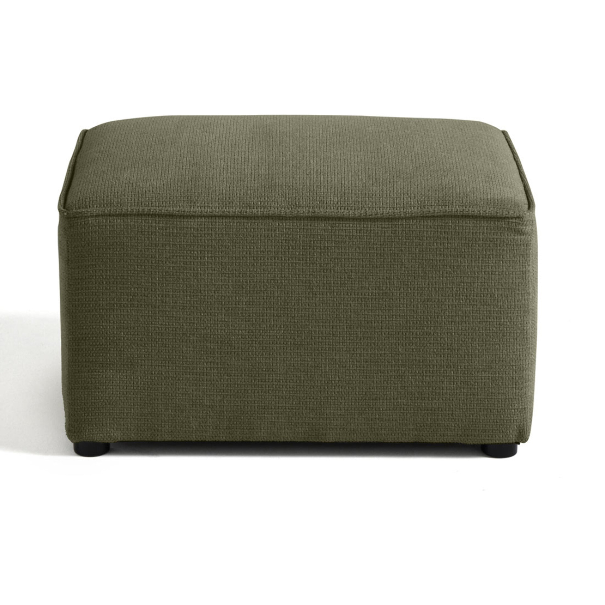 Canopy - pouf - en tissu texturé - Vert