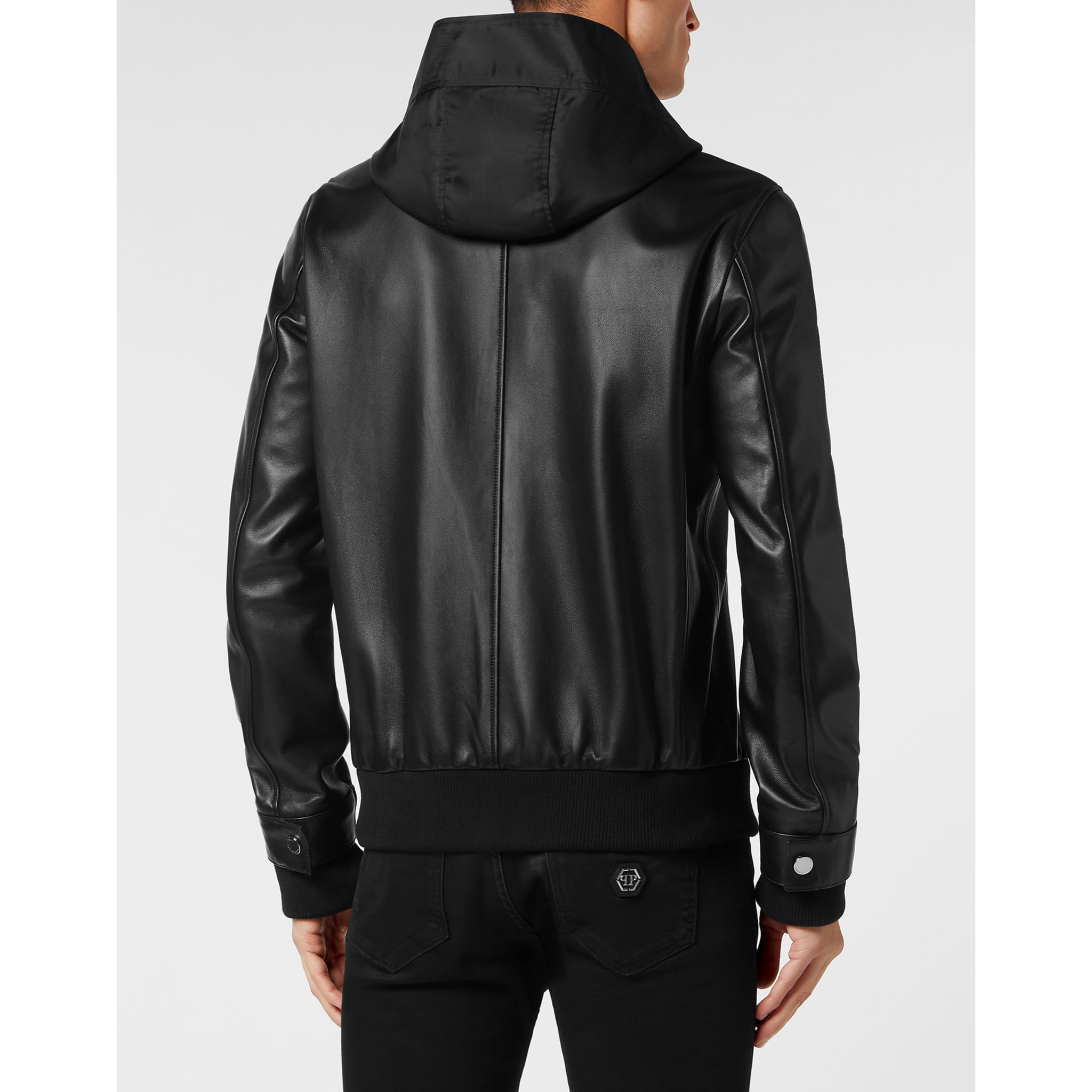 PHILIPP PLEIN Leather Jacket