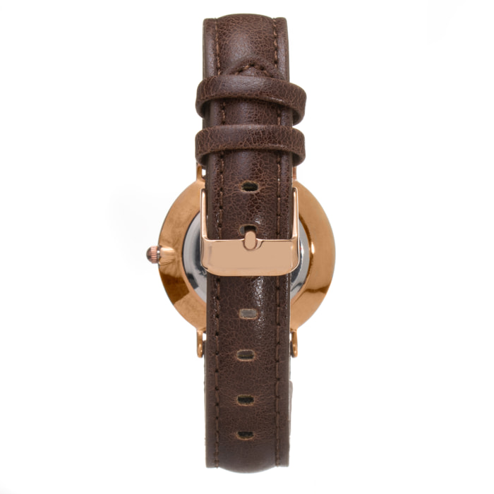 Reloj Arabians DPA2231M Unisex Analogico Cuarzo con Correa de Piel