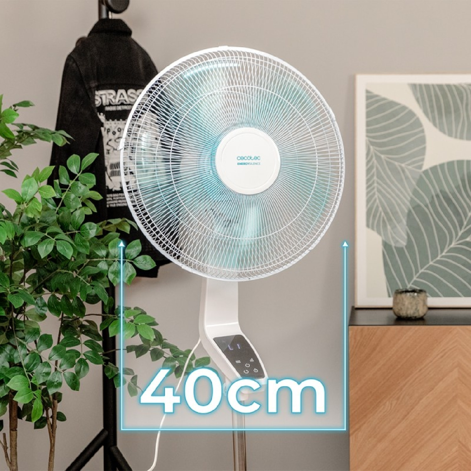 Cecotec Ventilateur sur pied EnergySilence 620 Flow Control
