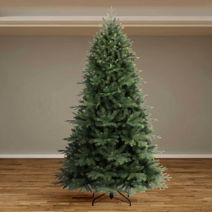 Barth - Albero di Natale effetto realistico in PE e PVC ø124x210H, 1418 rami