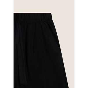 Pantaloni sportivi wide leg da donna in cotone stretch
