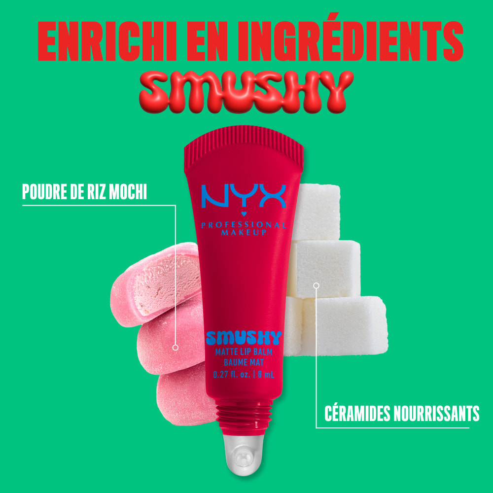 NYX Professional Makeup Smushy baume à lèvre teinté Sassy Stuff