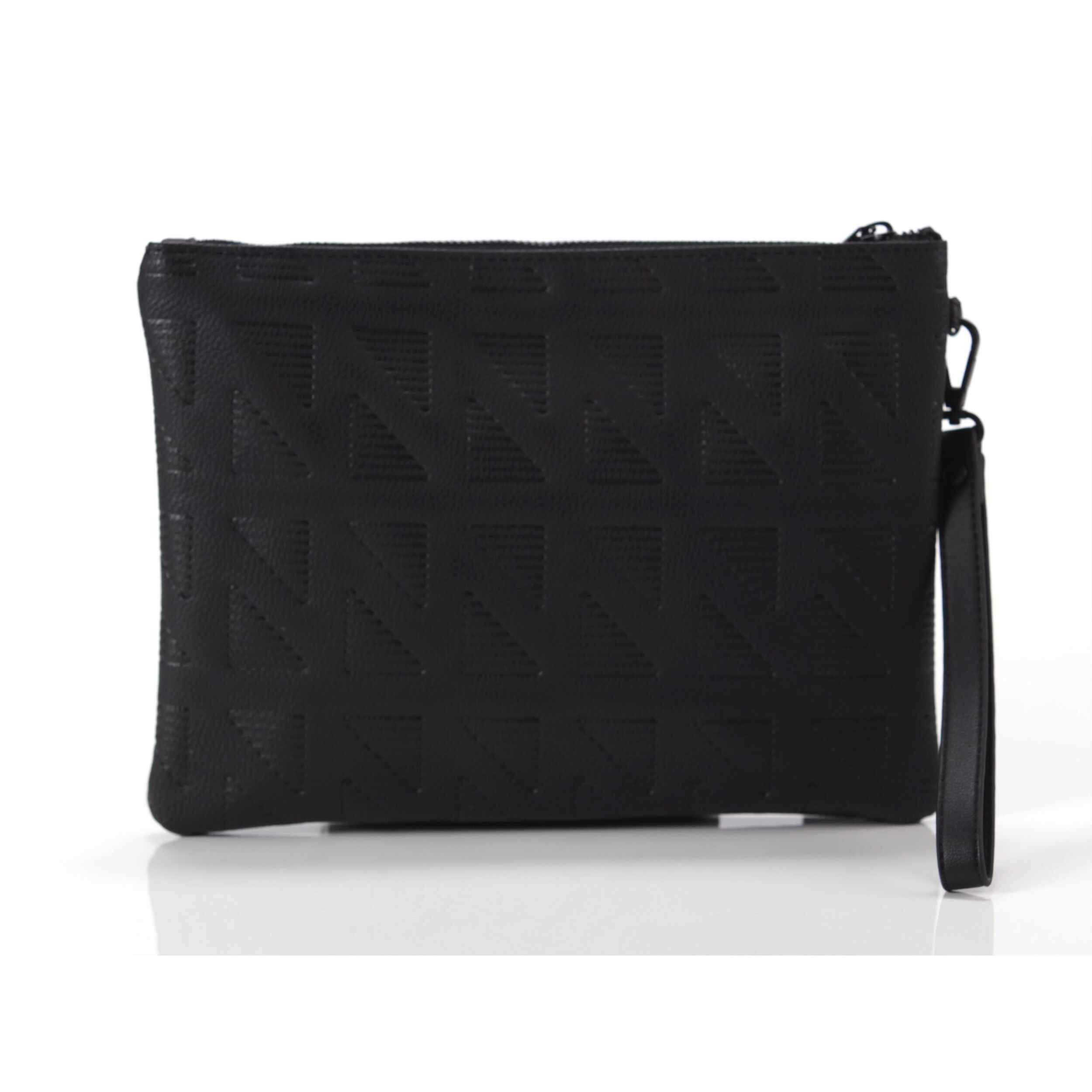 Borse Antony Morato Pouch In Tumbled Pu Stampato Nero Nero