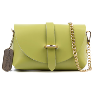 Aurora Bolso bandolera Mujer. Piel auténtica Ruga