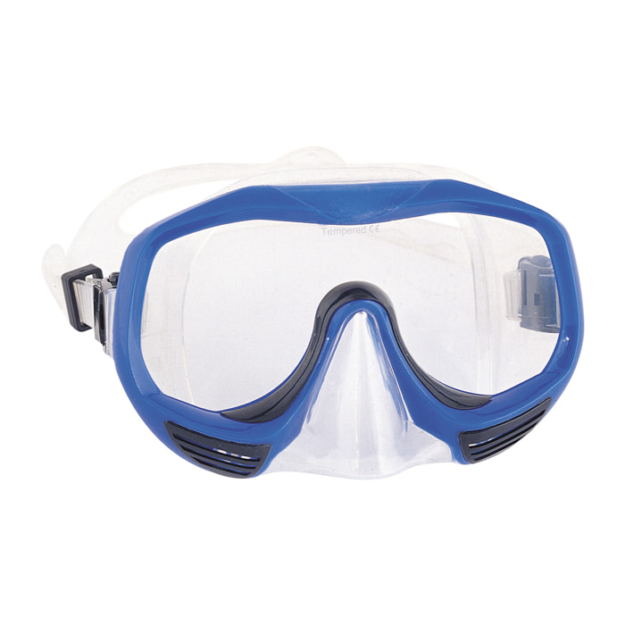 MASCHERA DA IMMERSIONE OTTICA IN UN SOLO PEZZO +14 ANNI. Colore casuale.