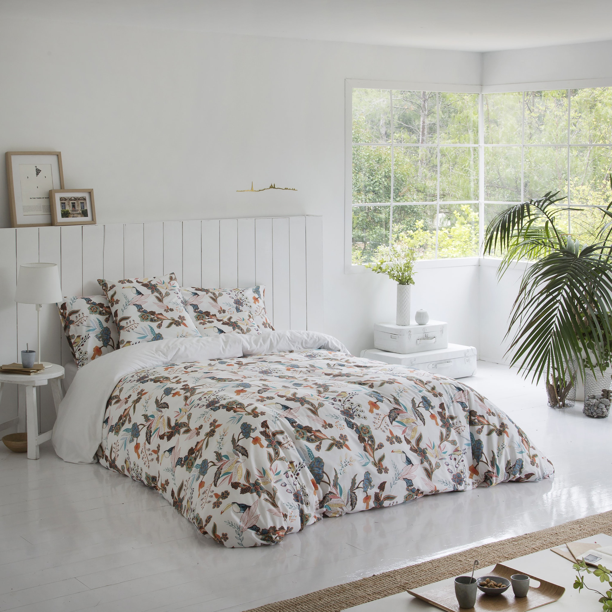 Funda nórdica 100% algodón 200 hilos RICAMO