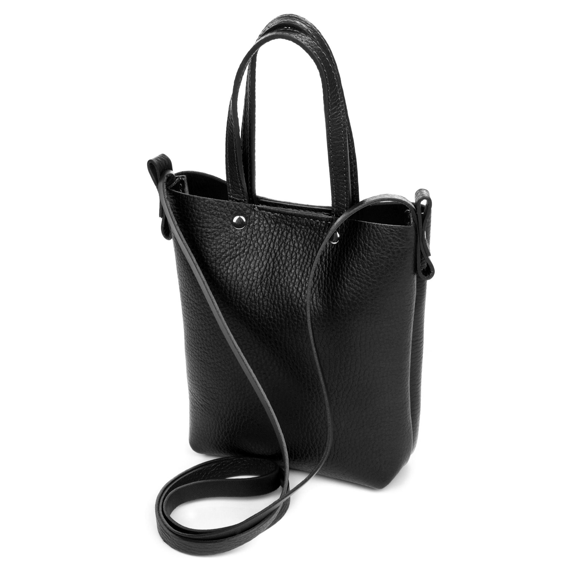 Italia Borsa a tracolla Donna.Pelle autentica Dollaro