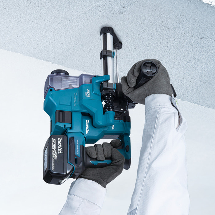 Perforateur SDS-PLUS LXT ® - MAKITA - avec 2 batteries 18V 5Ah - chargeur - MAKPAC - DHR183RTWJ