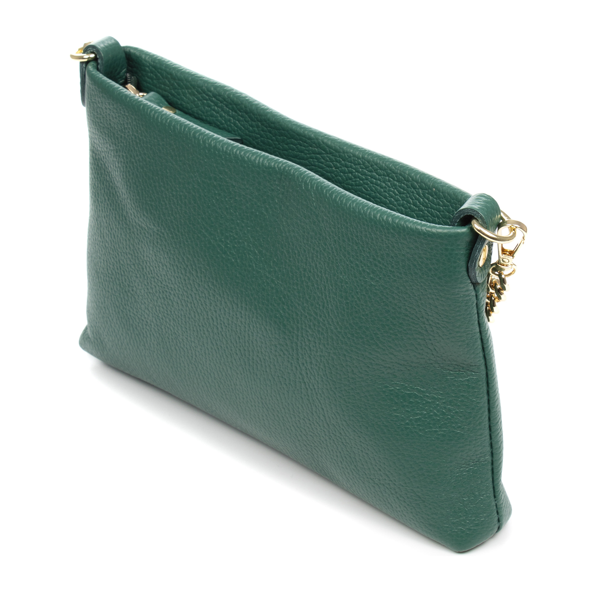 Angri borsa a tracolla donna. Pelle autentica finitura Dollaro