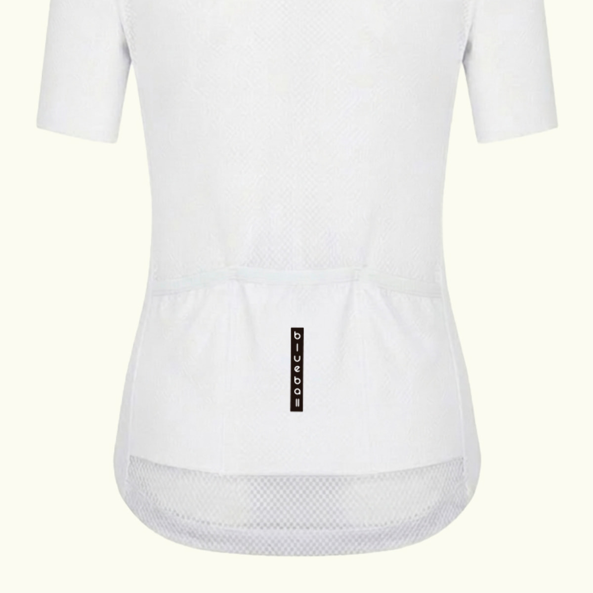Maillot de manga corta para mujer BLUEBALL Cadence - Blanco