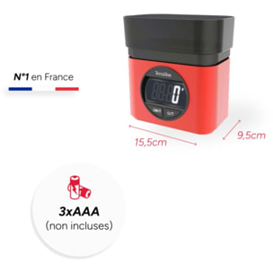 Balance de cuisine TERRAILLON BA 22 mythic rouge