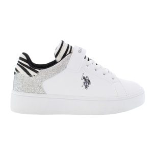 Sneakers U.S. Polo Assn. bianco-Argento