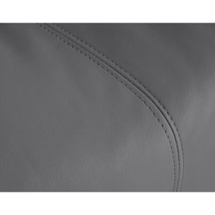 Armand - fauteuil relax électrique en simili - Gris