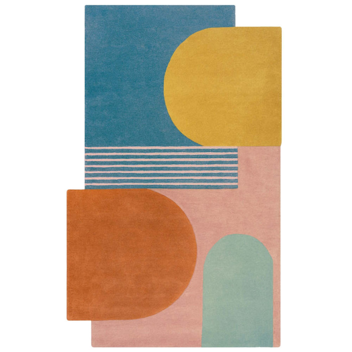 Tapis pure laine LOZENGE