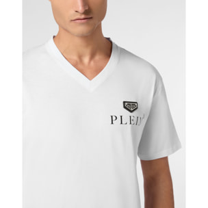PHILIPP PLEIN T-shirt con scollo a V a maniche corte