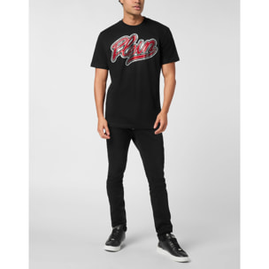 PHILIPP PLEIN T-Shirt Round Neck Ss SIGNATURE