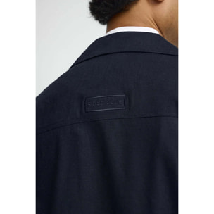 Giacca Wayne in cotolino blu marino Polo Club
