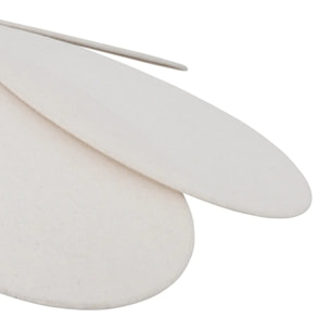 Suspension pétales "Naya" beige D100cm