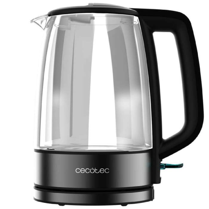 Cecotec Hervidor Eléctrico de Agua de 1,7 L ThermoSense 340 Clear. 2200W, Cuerpo