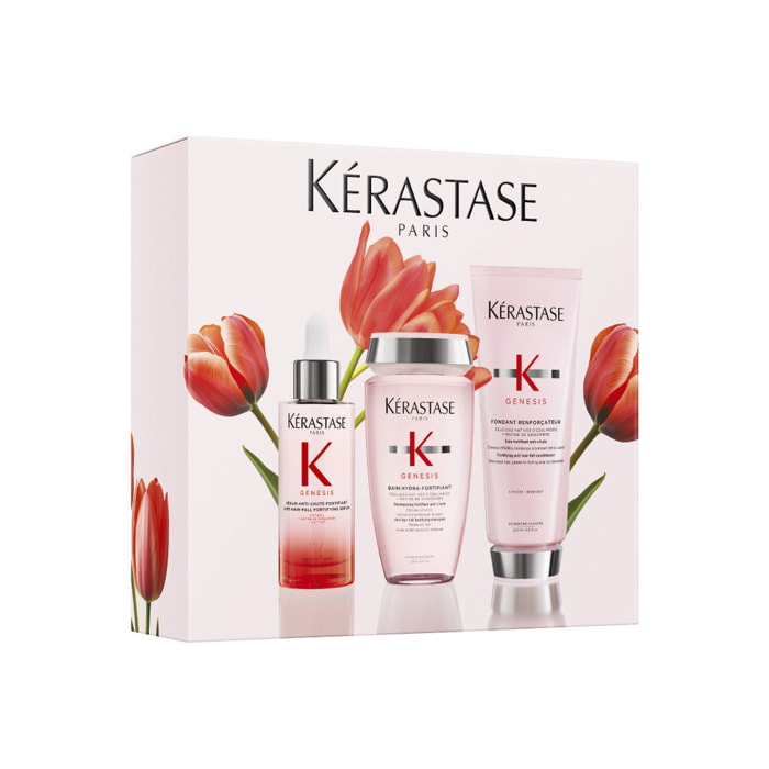 Genesis - Coffret Bain Hydra-Fortifiant 250ml + Sérum Anti-Chute Fortifiant 90ml + Fondant Renforçateur 200ml