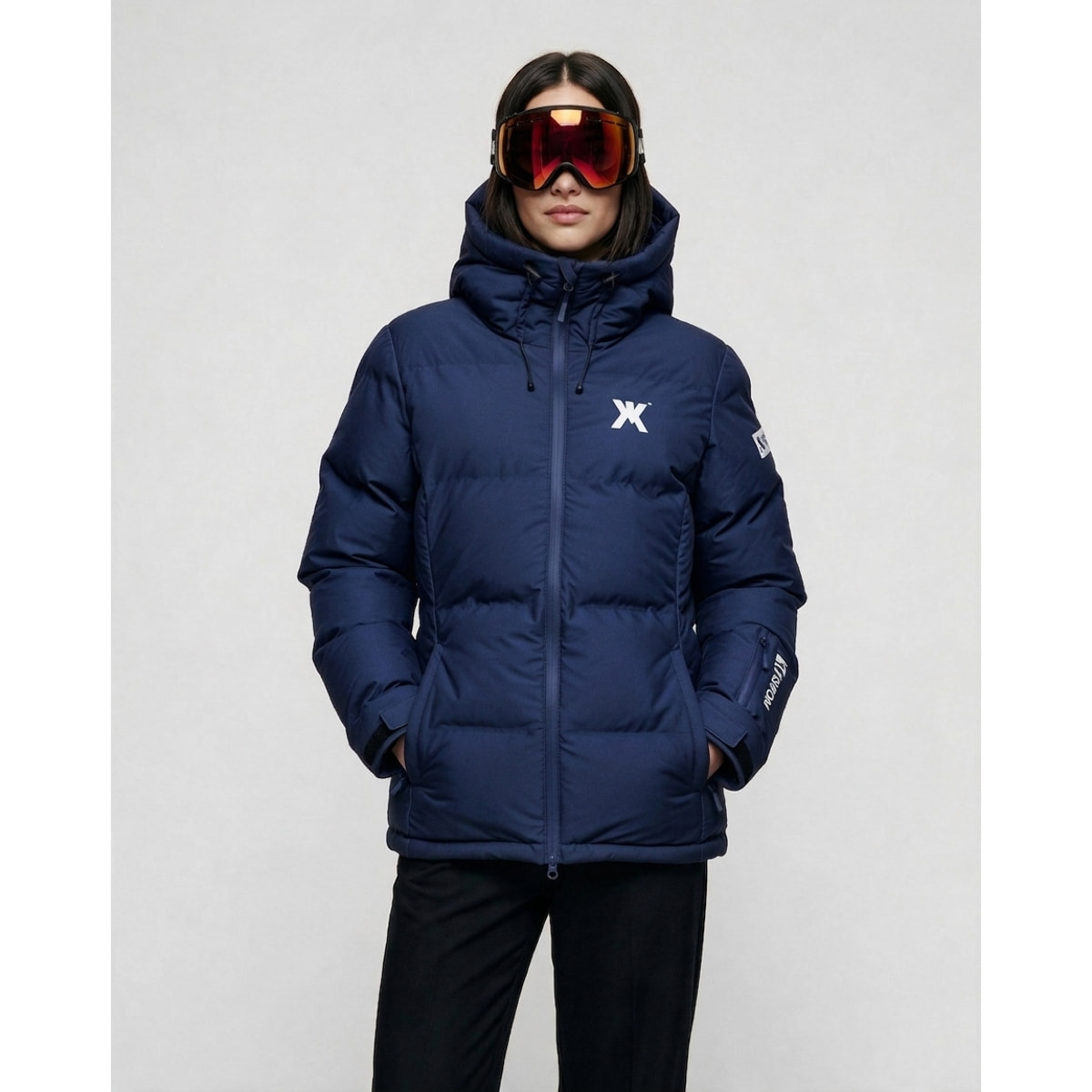 Chaqueta aislante para mujer KUSTOM SOLARA Insulated - Azul marino