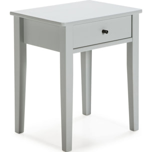 Table de chevet 1 tiroir en bois - STAN