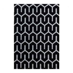 Tapis salon et chambre tissé motif scandinave FOBO