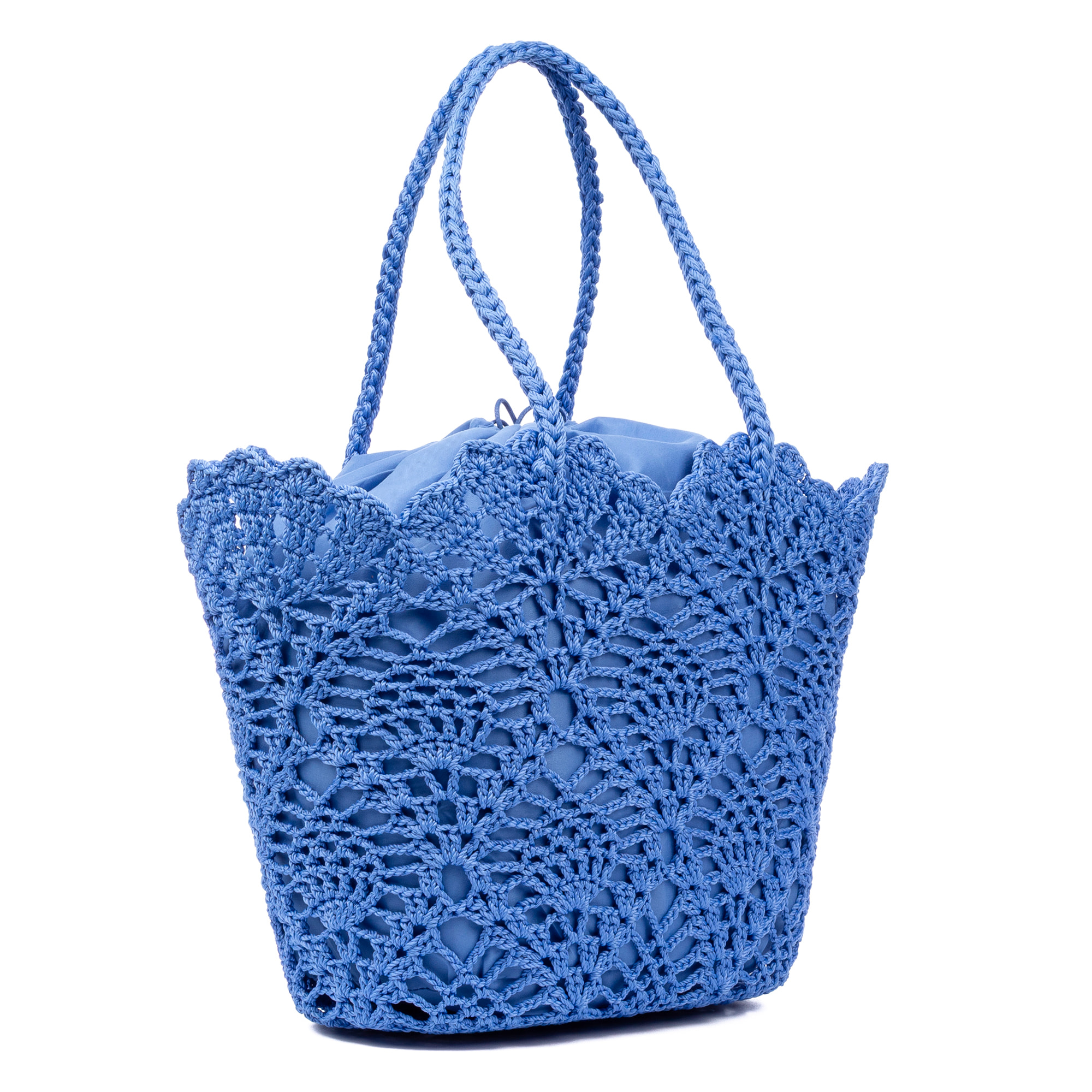 Zelbio bolso de hombro mujer. Fabricado en algodón.